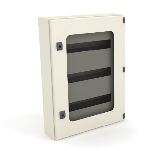 Gabinete modular con tapa trasera vacío 600x2100x600